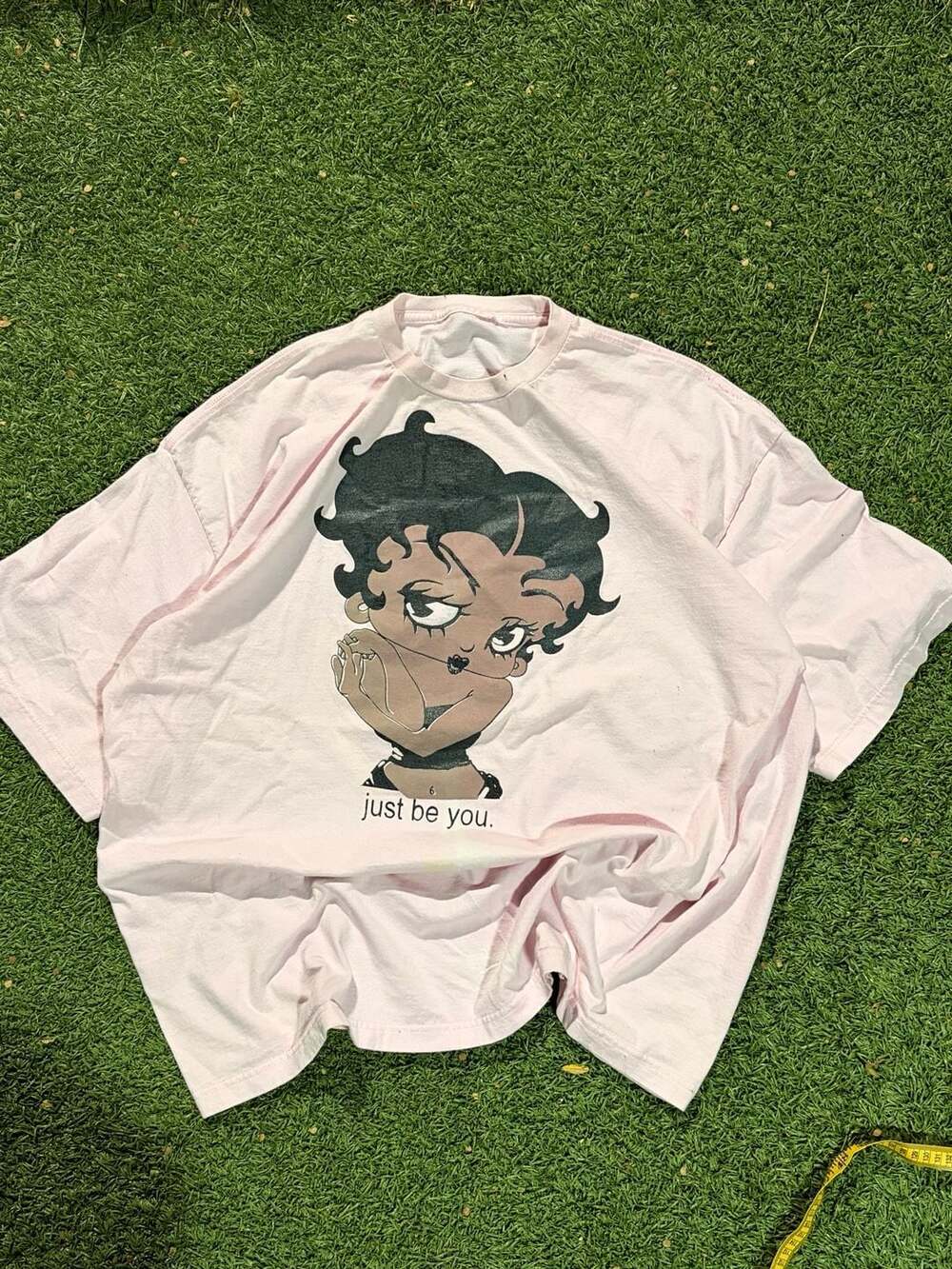 Betty Boop 'Just Be You' Graphic Pink T-Shirt